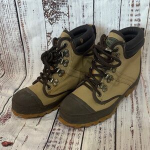 Kids' Tan and Brown Outdoor Boots